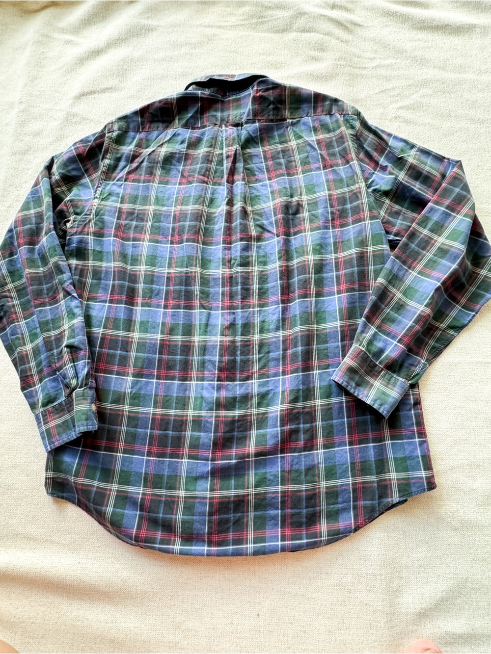 Polo Ralph Lauren Men's size M long sleeve Classic Button-Down Plaid Shirt - Picture 11 of 13